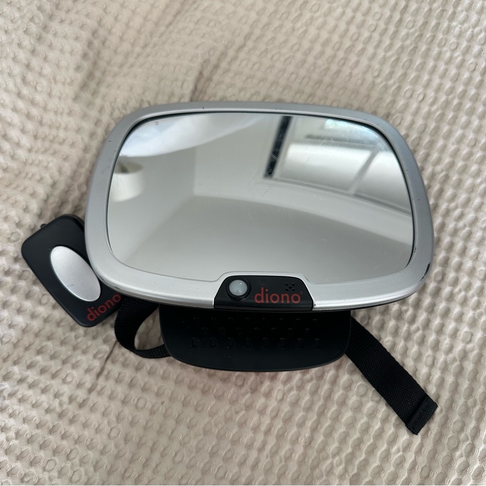 Diono Easy View Plus Baby Car Mirror w/ Remote Controlled Light